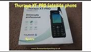 Thuraya xt pro satellite phone review