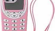 3D Classic Retro Phone Case for iPhone 14 Pro 6.1",3D Cute Kawaii Lovely Retro Phone Women Girls Teens Kids Soft Silicone Case for iPhone 14 Pro 6.1 inch 2022 - Pink