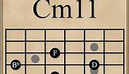 Two Minor 11th Chords | Cm11 - Gm11 #guitarlesson