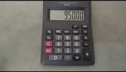 How to calculate percentage on calculator using percentage button