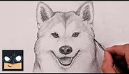 How To Draw a DOG | SHIBA INU PUPPY | Sketch Tutorial