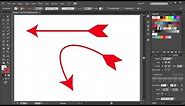How to Draw a Curved Arrow in Adobe Illustrator_2