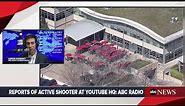 Reports of active shooter at YouTube HQ in San Bruno California | ABC News
