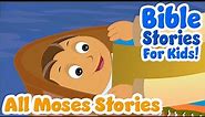 All Moses Stories - Bible Stories For Kids! (Compilation)