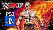 WWE 2K17 Last Game of WWE for PS3