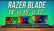 Which Size Gaming Laptop? Razer Blade 14 vs 15 vs 17