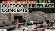 Top 100+ Modern Outdoor Fireplace Design Ideas for your Backyard 2024