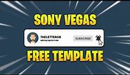 Free Template - Animated YouTube Subscribe Button And Bell Icon - Sony Vegas Pro