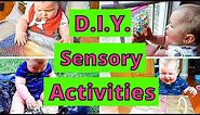 EASY DIY SENSORY PLAY ACTIVITIES FOR BABIES | 10 BABY SENSORY PLAY IDEAS