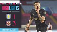 Aston Villa 1-3 West Ham | Lingard Strikes Twice On Hammers Debut! | Premier League Highlights