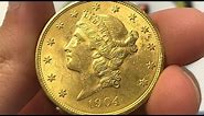 1904 U.S. 20 Dollar Gold Coin • Values, Information, Mintage, History, and More