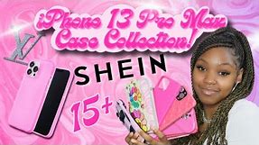 SHEIN IPHONE 13 PRO MAX CASE COLLECTION👛✨💕