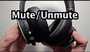 How to Mute Mic on Xbox Wireless Headset