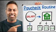 Do THIS When You Get Paid (Paycheck Routine)