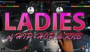 Ladies Hip Hop & R&B Mix: First Mix on Turntables | Dan Alex