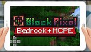 BlockPixel TEXTURE PACK 1.20/1.19 👉 MCPE, Bedrock & Minecraft PE 🎮📱