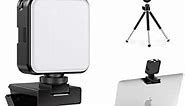 Video Conference Lighting Kit with Tripod and Webcam Style Mount for Laptop/Computer, Webcam Lighting for Remote Working, Zoom Calls, Zoom Lighting, Live Streaming, for Mac (64)