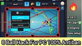 8 Ball Pool Cheto Hack For PC Easy Setup 100% Antiban Working On Latest Version 5.14.11