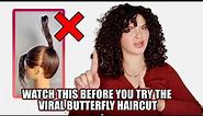 A BETTER WAY TO DIY THE BUTTERFLY HAIRCUT (pro stylists guide)