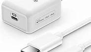 iPhone Fast Charger [Apple MFi Certified], 20W iPhone High Speed USB-C Charger Plug with 6FT USB C to Lightning Cable Cord for iPhone 14 13 Mini Pro Max 12 11 XS XR X iPad AirPods, White