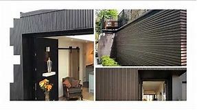 Exterior Slat Wall Paneling by Highlander Home, Outdoor wood panels for walls, UV & Weatherproof