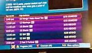 Comcast TiVo HD Guide