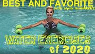 Best Water Exercises of 2020 with Aqua Dumbbells: with instructions