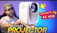 Best *BUDGET PROJECTOR* for Home Theater!⚡️ HUGE 250-INCH & 4K HDR, Auto Focus | Wzatco CE Projector