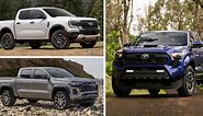 2024 Toyota Tacoma vs. Ford Ranger vs. Chevy Colorado: How They Compare