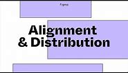 Figma Tutorial: Alignment & Distribution