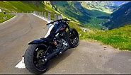 Harley Davidson on Mountains