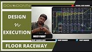 Raceway . How to Design Raceway for Electrical In floor ?how to install Raceway at Site?