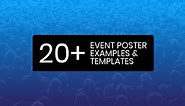 22 Event Poster Ideas, Backgrounds & Design Tips - Venngage