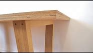 DIY Modern Plywood Dining Table