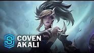 Coven Akali Skin Spotlight - League of Legends