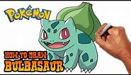 How to Draw Bulbasaur | Pokemon