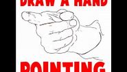How to Draw a Hand Pointing