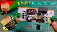 How to make LM317 variable DC Power Supply with circuit diagram