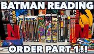 Batman Reading Order Part 1 | 1987 - 1998 |