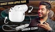 Airpods Pro 2 Carbon Copy Unboxing🔥ANC Working🔥Noise Cancellation/Buzzer/Slider⚡Apple Verified✔️2023