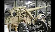 German 17cm Kanone 18 Heavy Howitzer static display