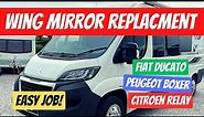 Peugeot Boxer Wing Mirror Replacement inc Fiat Ducato, Citroen Relay