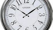 Citizen CC2048 Outdoor Wall Clock, Black