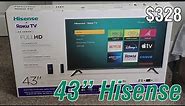Hisense TV 43" | Roku TV | Model 4Series-43 l Hardware D206X