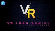 VR Logo Design | How To Make VR Logo Design In PixelLab | PixelLab Logo Design Tutorial.