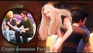 #thesims #thesims4 The Sims 4: Custom Couple Animation Pose Pack 3
