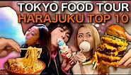 Tokyo Food Tour: Harajuku Top 10 | Japan Guide 4K