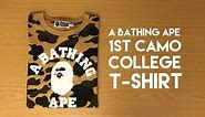 A Bathing Ape 1st Camo College Yellow T-Shirt - Review