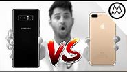 Samsung Galaxy Note 8 vs iPhone 7 Plus - ULTIMATE Comparison