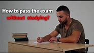How to pass the exam without studying? SPY EARPIECE